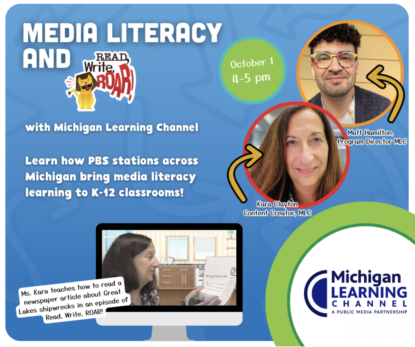 Read, Write, Roar! And More!