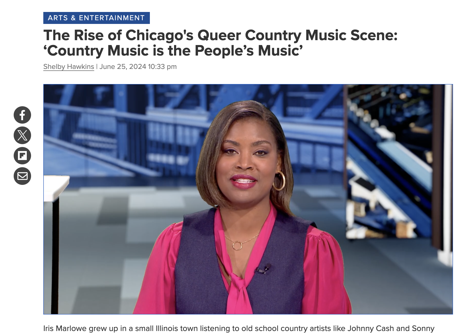 MediaEd Club: The Rise of Chicago's Queer Country Music Scene: ‘Country Music is the People’s Music’
