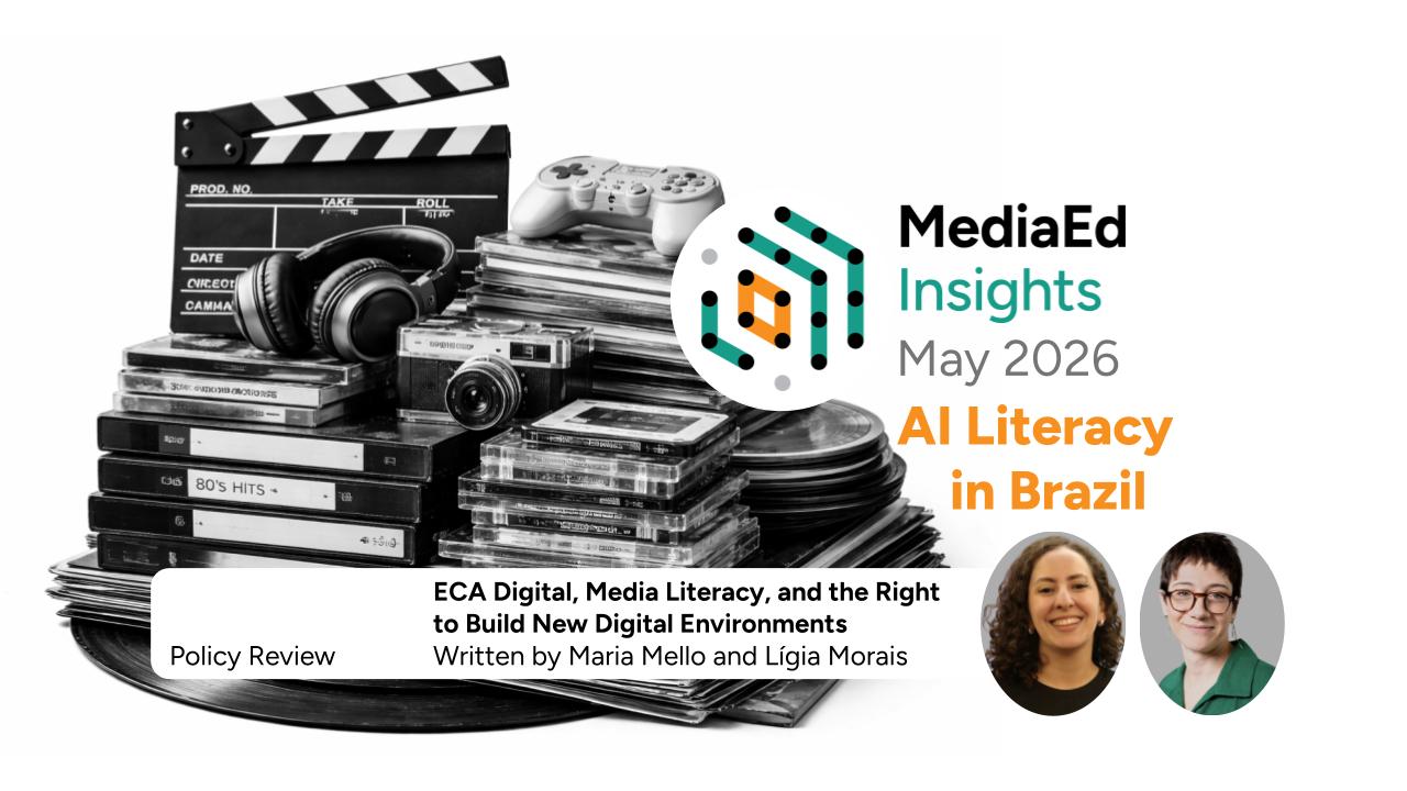 ECA Digital, Media Literacy, and the Right to Build New Digital Environments