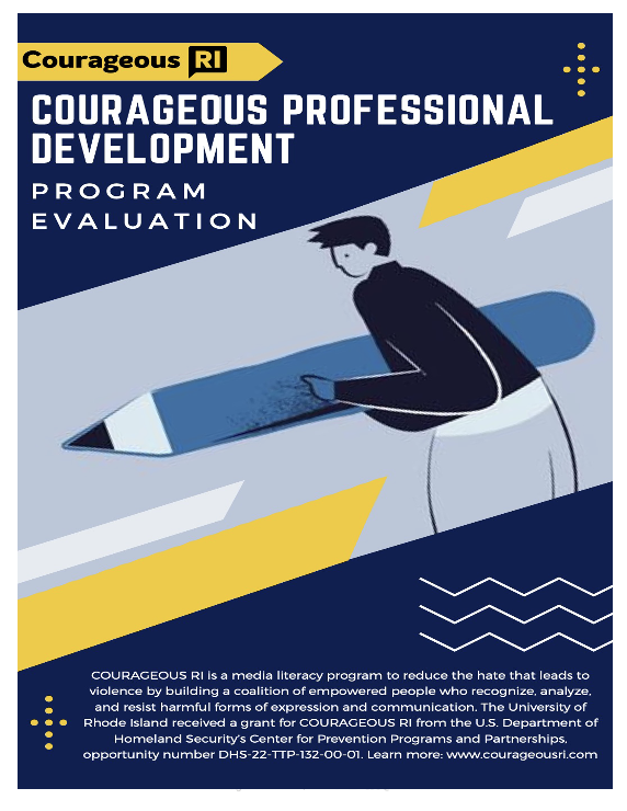 Courageous RI Professional Development Program Evaluation 