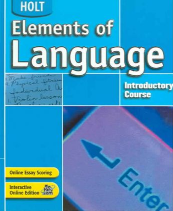 Elements of Language