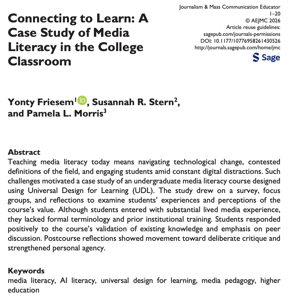 Connecting to Learn